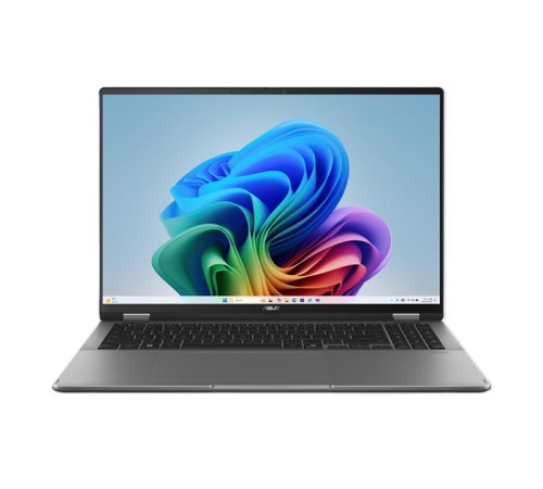 Ноутбук ASUS Vivobook 16 Flip TP3607SA-RJ068W Intel Core Ultra 7  256V 16GB 2.2 GHz/LPDDR5X 16GB/ 1TB PCIE G4 SSD Intel Arc/16" OLED WQXGA+ BEND GLARE TOUCH(120HZ/ WIN11 HOME 1.50 kg Matte Gray
