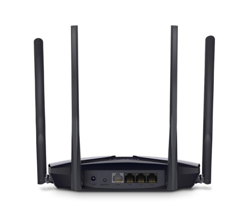 Маршрутизатор/ AX3000 Dual-Band Wi-Fi 6 Router, 574 Mbps at 2.4 GHz + 2402 Mbps at 5 GHz, 4x Fixed External Antennas, 3x Gigabit LAN Ports, 1x Gigabit WAN Port