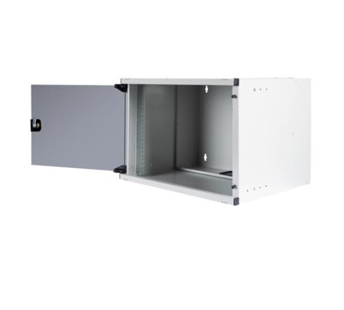 LANDE SET SOHO 19" Телекоммуникационный настенный шкаф 12U, 540х400х592мм, стеклянная передняя дверь, предсобранный, цвет серый LANDE SET SOHO 19" Телекоммуникационный настенный шкаф 12U, 540х400х592мм, стеклянная передняя дверь, предсобранный, цвет серый