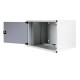 LANDE SET SOHO 19" Телекоммуникационный настенный шкаф 12U, 540х400х592мм, стеклянная передняя дверь, предсобранный, цвет серый