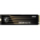 Твердотельный накопитель MSI SSD SPATIUM M461, 4000GB, M.2(22x80mm), NVMe, PCIe 4.0 x4, 3D QLC, R/W 5000/4200, IOPs 600 000/850 000, TBW 900, DWPD 0.12 (5 лет)