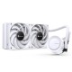 Система жидкостного охлаждения/ Water Cooling System JONSBO TG-240 White (260W, 240mm, White, ARGB/ Fans: 2x120mm, 66.19CFM, 35.4dBA, 1800RPM/ Pump height 72mm, 30dBA, 2400RPM, Rad thickness 27mm/ S: 1700, 1200, 115X, AM5, AM4)