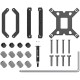 Кулер для процессора/ CPU Cooler ID-COOLING IS-55 BLACK (150W, 4-pin PWM, 55mm, Al/Cu, 5x6mm, 1x120mm, 54.6CFM, 31.2dBA, 2000RPM, S: 1851/1700/1200/115X, AM5/AM4, Black)