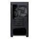 Корпус без блока питания/ Case HSPD M321, Mesh Mini-tower, Black, slide TG, 0.45 SPCC, 2x140mm ARGB (M11-140)+1x120mm ARGB (M11-120) mATX, mITX 160/340/184mm 2x2.5", 2x3.5", 4xPCI 2xUSB-A 3.0, 1xUSB-A 1.0 390x200x385mm