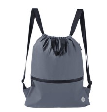 Сумка NINETYGO Manhattan Tyvek Drawstring Bag серый