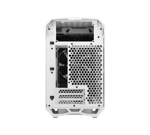 Корпус ПК без блока питания/ Case Fractal Design Torrent Nano TG Clear Tint, Mini-Tower, 1x180mm, 2xUSB-A 3.0 + 1xUSB 3.2 Type-C, mDTX, mITX White