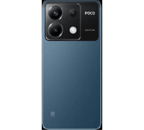 POCO X6 5G Blue (23122PCD1G), 16,9 cm (6.67") 20:9 2712 x 1220, 4x2.4 ГГц Cortex-A78 + 6x2.0 ГГц Cortex-A55, 8 Core, 12 GB, 256 GB, 64 МП+ 8МП + 2МП/16Mpix, 2 Sim, 2G, 3G, LTE, 5.2, WiFi 802.11 a/b/g/n/ac/ax, NFC, A-GPS, GALILEO, BEIDOU, GLONASS, GPS POCO X6 5G Blue (23122PCD1G), 16,9 cm (6.67") 20:9 2712 x 1220, 4x2.4 ГГц Cortex-A78 + 6x2.0 ГГц Cortex-A55, 8 Core, 12 GB, 256 GB, 64 МП+ 8МП + 2МП/16Mpix, 2 Sim, 2G, 3G, LTE, 5.2, WiFi 802.11 a/b/g/n/ac/ax, NFC, A-GPS, GALILEO, BEIDOU, GLONASS, GPS