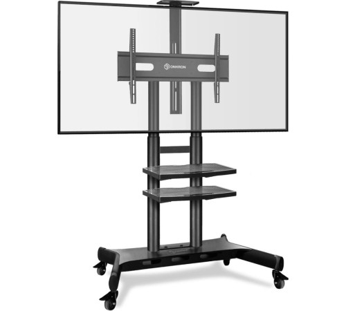 ONKRON мобильная стойка для ТВ 50"-86", макс 90.9кг, чёрная TS1881 ONKRON мобильная стойка для ТВ 50"-86", макс 90.9кг, чёрная TS1881