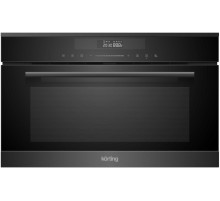 Встраиваемая микроволновая печь Korting/ Встраиваемая микроволновая печь с грилем Korting, Дизайн Spectrum, электронное сенсорное управление Full TouchControl, LЕD дисплей белого цвета Cold White, объем: 34 л, 5 уровней мощности СВЧ, функция гриля, комбин