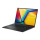Ноутбук/ ASUS K3604VA-MB232 16"(1920x1200 (матовый))/Intel Core i7 1355U(1.7Ghz)/16384Mb/1024PCISSDGb/noDVD/Int:Intel Iris Xe Graphics/Cam/BT/WiFi/42WHr/war 1y/1.76kg/Cool Silver/DOS