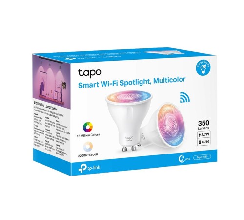 Умная Wi-Fi лампа/ Smart Wi-Fi Spotlight, Multicolor