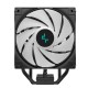 Кулер для процессора DEEPCOOL AG400 DIGITAL BK ARGB LGA1700/1200/115X/AM5/AM4 (9шт/кор, TDP 220W, PWM, ARGB Fan 120mm, 4 тепл. трубки, черный) RET (R-AG400-BKADMN-G-1)