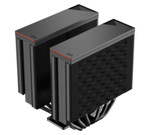 Кулер для процессора/ CPU Cooler PCCooler RZ620 BK (260W, 4-pin PWM, 157.5mm, Al/Cu, 6x6mm, 2x120mm, 86.73CFM, 32dBA, 2000RPM, S: 1851/1700/1200/115X, AM5/AM4, black) Кулер для процессора/ CPU Cooler PCCooler RZ620 BK (260W, 4-pin PWM, 157.5mm, Al/Cu, 6x6mm, 2x120mm, 86.73CFM, 32dBA, 2000RPM, S: 1851/1700/1200/115X, AM5/AM4, black)