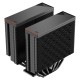 Кулер для процессора/ CPU Cooler PCCooler RZ620 BK (260W, 4-pin PWM, 157.5mm, Al/Cu, 6x6mm, 2x120mm, 86.73CFM, 32dBA, 2000RPM, S: 1851/1700/1200/115X, AM5/AM4, black)