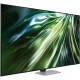 Телевизор ЖК 75'' Samsung/ 75", NeoQLED, Ultra HD, Tizen Smart TV, 120Hz (Up to 144Hz), HDR10+, Wi-Fi, Voice, DVB-T2/C/S2, Bluetooth, CI+(1.4), FreeSync Premium PRO, 4.2.2Ch 60W, OTS Lite, 4HDMI, 2USB, Carbon Silver 2024