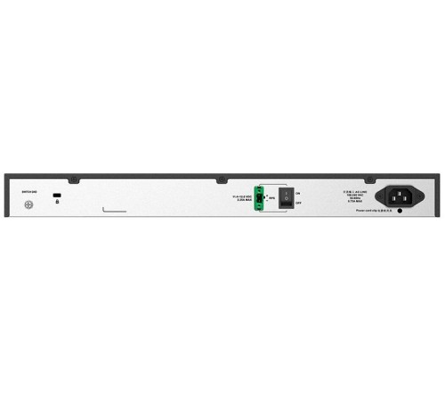 Коммутатор D-Link PROJ Управляемый L2 коммутатор, 24x1000Base-T, 4x10GBase-X SFP+, защита от статического электричества до 6 кВ, CLI, консольный порт RJ-45, RPS, поддержка Dying Gasp