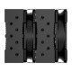 Кулер для процессора ID-COOLING SE-207-XT ARGB LGA20XX/1700/1200/115X/AM5/AM4 (8шт/кор, TDP 280W, PWM, черный, 7 тепл.трубок + медная база, 2 x FAN 120mm,  Addressable RGB LED) RET