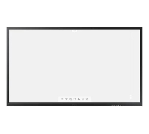 Samsung 85" WM85R, Flip 2, 85 дюймов, UHD интерактивный дисплей, 4 одновременных касания (до 20 касаний при подключении внешнего источника), черный цвет, OPS-слот Samsung 85" WM85R, Flip 2, 85 дюймов, UHD интерактивный дисплей, 4 одновременных касания (до 20 касаний при подключении внешнего источника), черный цвет, OPS-слот