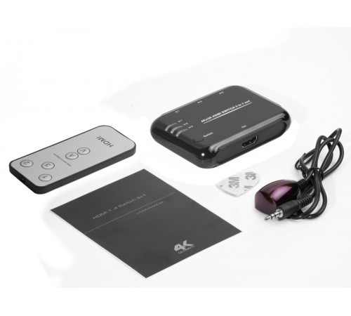 Greenconnect Переключатель HDMI 3 к 1 серия Greenline Greenconnect Переключатель HDMI 3 к 1 серия Greenline