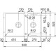 Мойка Franke BWX 120-41-27/ Best, Серия BOX CENTER, Мойка BWX 120-41-27, оборотная, аксессуары в комплекте, монтаж под столешницу