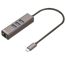 Сетевой адаптер ORIGO Сетевой адаптер USB-C, 3xUSB 3.0, 1x1000Base-T