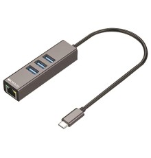 Сетевой адаптер ORIGO Сетевой адаптер USB-C, 3xUSB 3.0, 1x1000Base-T