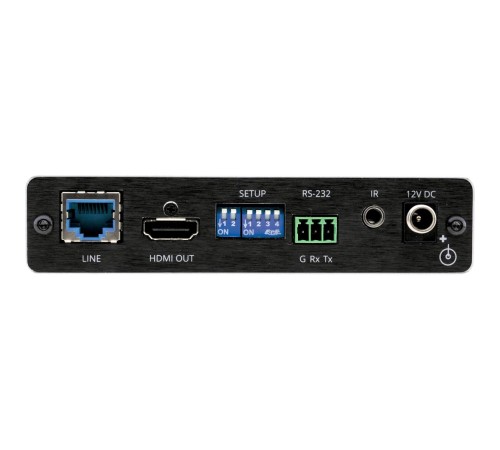 Приёмник HDMI, RS-232 и ИК по витой паре HDBaseT с увеличенным расстоянием передачи; до 200 м, поддержка 4К60 4:4:4 [50-80026090]