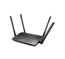 роутер ASUS RT-AC1200 // AC1200 // 300 + 867Mbps, 2,4 + 5 gGz, 4 antenna, USB