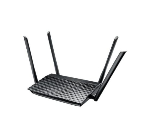 роутер ASUS RT-AC1200 // AC1200 // 300 + 867Mbps, 2,4 + 5 gGz, 4 antenna, USB