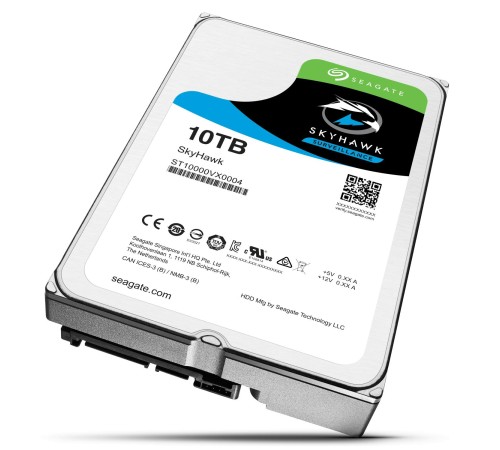 Жесткий диск/ RECERTIFIED HDD Seagate SATA3 10Tb 3.5"SkyHawk 7200 256Mb 1 year warranty (replacement ST10000VE001, ST10000VE0008) RECERTIFIED