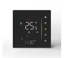 Термостат для электрических теплых полов Moes ZigBee Smart Thermostat черный модели ZHT-006