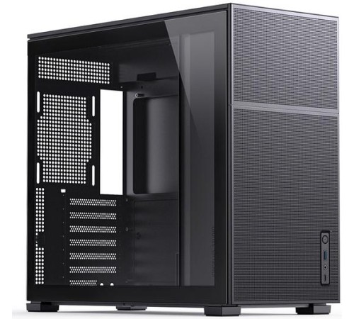 Корпус без блока питания/ Case JONSBO D41 MESH, Midi-Tower, TG, no fan, 1xUSB-A 3.2 + 1xUSB-C 3.2, ATX, mATX Black