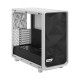 Корпус ПК без блока питания/ Case Fractal Design Meshify 2 Lite TG Clear Tint, Midi-Tower, 3x140mm, 2xUSB-A 3.2 E-ATX, ATX, mATX, mITX White