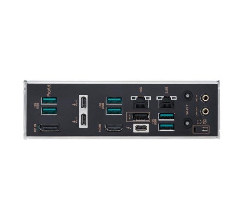 Материнская плата ASUS PROART Z890-CREATOR WIFI, LGA1851, Z890, 4*DDR5, 4*SATA, 5*M.2, 6*USB 3.2, 1*USB 2.0, Type-C, 3*PCIx16, DP+HDMI, ATX; 90MB1JD0-M0EAY0