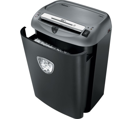 Шредер Fellowes® Powershred® 75Cs, DIN P-4, 4x38мм, 12лcт., 27лтр., SafeSense™, Селектор кол-ва лист, шт Шредер Fellowes® Powershred® 75Cs Шредер Fellowes® Powershred® 75Cs, DIN P-4, 4x38мм, 12лcт., 27лтр., SafeSense™, Селектор кол-ва лист, шт Шредер Fellowes® Powershred® 75Cs