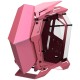 Корпус без блока питания/ Case JONSBO MOD-3, Full-Tower, TG, no fans, 2xUSB-A 3.0, EATX, ATX, mATX, mITX Pink