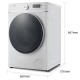 Стиральная машина CHiQ CFL100-14596DHALIM1W (Мятая упаковка)