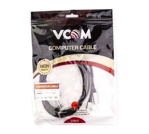 Кабель-адаптер/ Кабель-адаптер USB 3.1 Type-Cm --> DP(m) 4K@60Hz, 1.8m , PD,Aluminium Shell, VCOM <CU422MCPD-1.8M> Кабель-адаптер/ Кабель-адаптер USB 3.1 Type-Cm --> DP(m) 4K@60Hz, 1.8m , PD,Aluminium Shell, VCOM <CU422MCPD-1.8M>