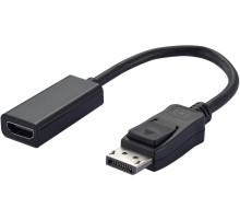 Переходник 0.1m Active DisplayPort/HDMI v1.2/v1.4 20M/19F Greenconnect GCR-ADP2MHD