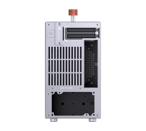 Корпус без блока питания/ Case JONSBO T6, Desktop SFF, TG, no fan, 1xUSB-A 3.2 + 1xUSB-C 3.2, mITX Silver Корпус без блока питания/ Case JONSBO T6, Desktop SFF, TG, no fan, 1xUSB-A 3.2 + 1xUSB-C 3.2, mITX Silver