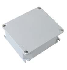 Коробка ответвительная алюминиевая окрашенная, IP66/IP67, RAL9006, 294х244х114мм