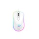 Мышь игровая проводная Dareu EM908 White (белый), DPI 600-10000, подсветка RGB, USB кабель 1,8м, размер 122.36x66.79x39.83мм (Мятая упаковка)