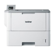 Принтер Brother HL-L6450DW, Принтер, ч/б лазерный, A4, 50 стр/мин, 512 Мб, Duplex, GigaLAN, WiFi,  520 л., NFC, USB, старт.карт. 8000 стр. (тонеры TN-3430/TN-3480/TN-3512/TN-3520)  возможность русификации
