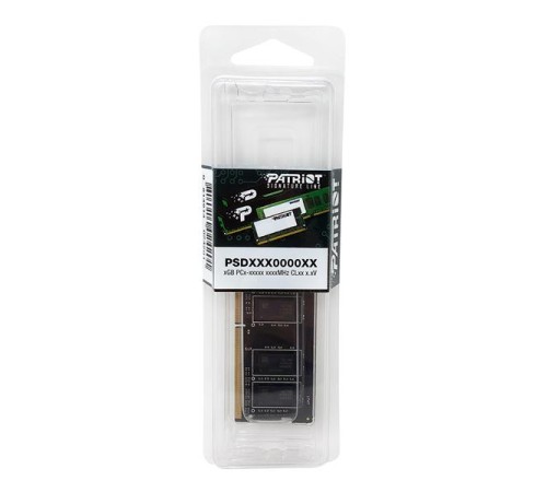 Оперативная память Patriot SL DDR4 8GB 2133MHz SO-DIMM SINGLE 1*8GB CL15 15-15-15-36 1.2V Оперативная память Patriot SL DDR4 8GB 2133MHz SO-DIMM SINGLE 1*8GB CL15 15-15-15-36 1.2V