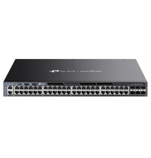 коммутатор TP-Link SG6654XHP, Omada 48-PortGigabit Stackable L3 Managed PoE+ Switch with 6 10GE SFP+ Slots