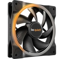 Кулер для корпуса/ Case Cooler be quiet! LIGHT WINGS 120mm PWM (120x120x25mm, 4-pin PWM, ARGB, 41.5CFM, 20.6dBA, 1700RPM, Black)