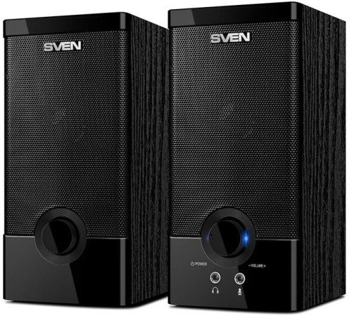 SVEN SPS-603, чёрный, акустическая система 2.0, USB, мощность 2x3 Вт(RMS) SVEN SPS-603, чёрный, акустическая система 2.0, USB, мощность 2x3 Вт(RMS)