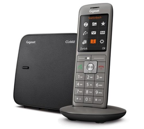 Телефонный аппарат GIGASET CL660A SYS RUS Телефонный аппарат GIGASET CL660A SYS RUS