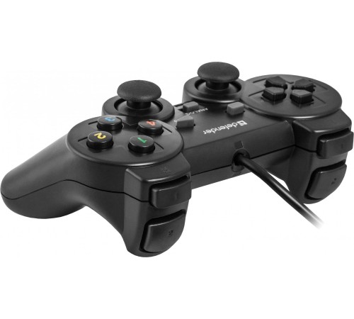 Defender Проводной геймпад Omega USB, 12 кнопок, 2 стика