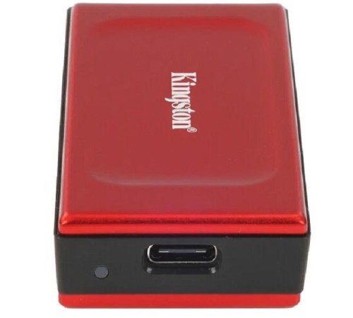 Твердотельный накопитель/ Kingston External SSD XS1000, 2000GB, Type-C/A, USB 3.2 Gen 2, R/W 1050/1000MB/s, 70x33x14mm, 29g., Red (60 мес) Твердотельный накопитель/ Kingston External SSD XS1000, 2000GB, Type-C/A, USB 3.2 Gen 2, R/W 1050/1000MB/s, 70x33x14mm, 29g., Red (60 мес)